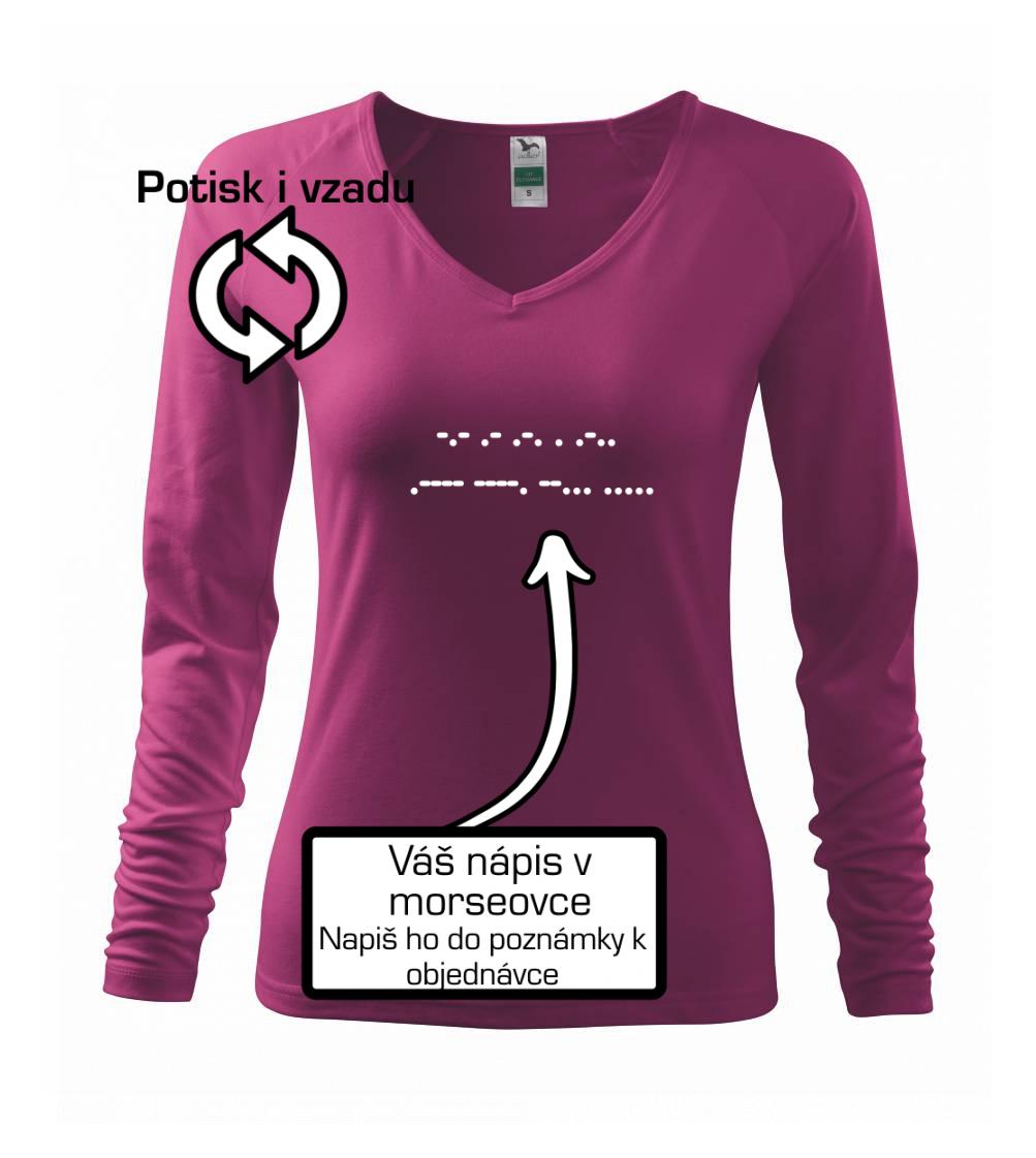 Morzeovka - váš nápis Morzeovka - váš nápis