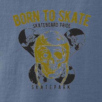 Born to skate skull
