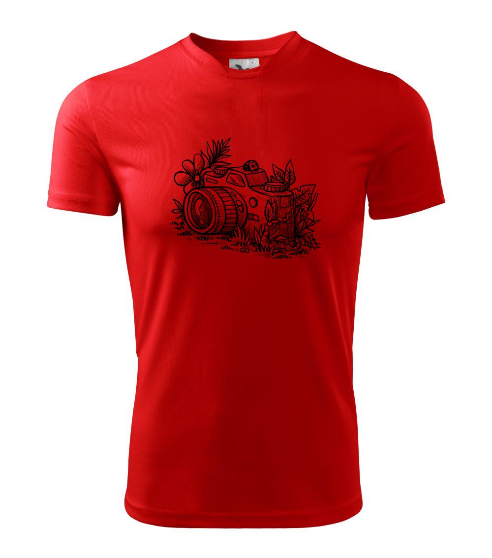 Foťák kreslený lienka Foťák kreslený lienka