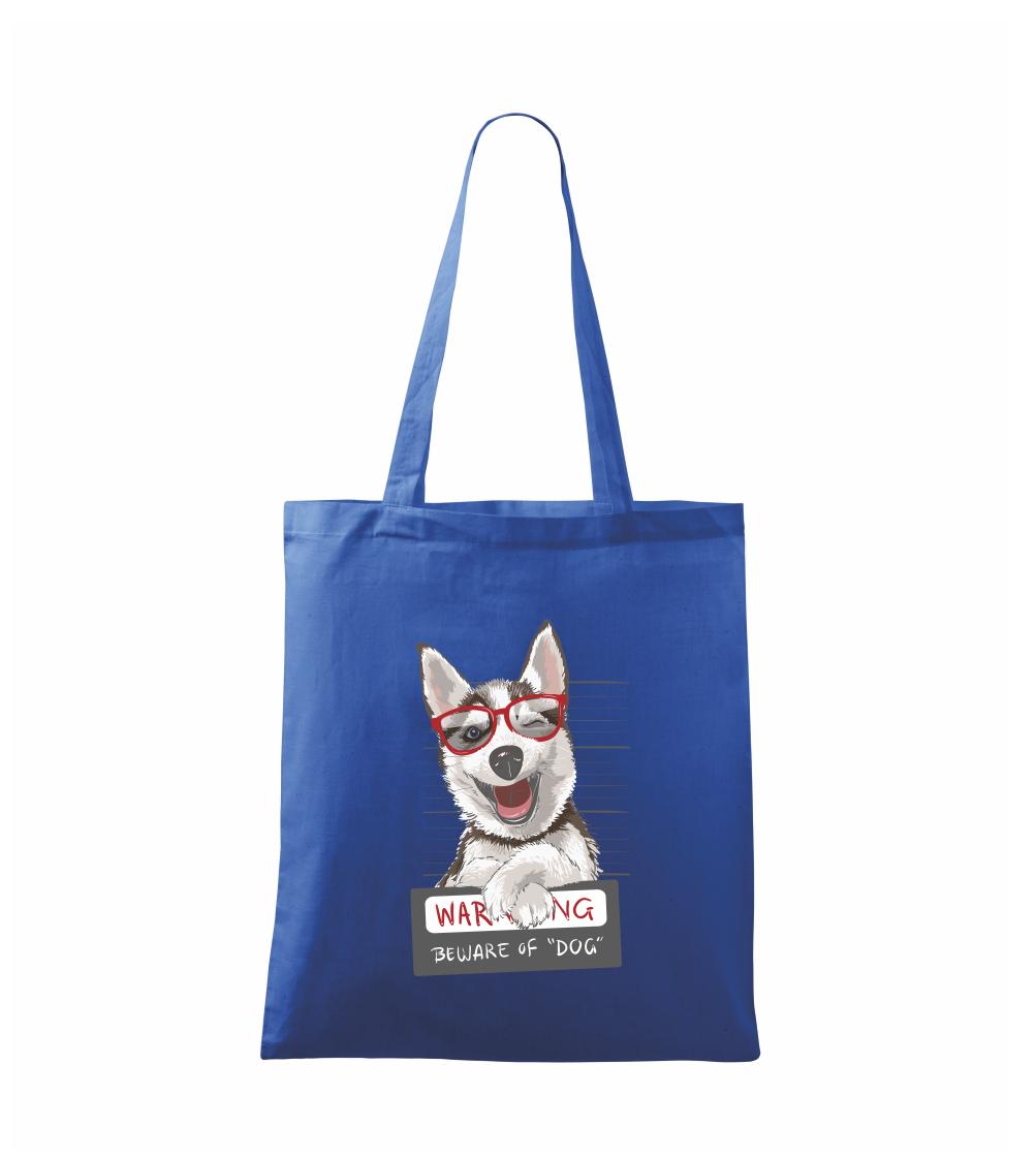 Husky - beware of dog