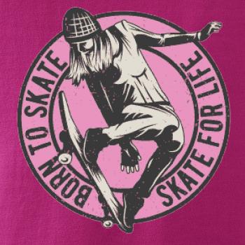 Skate girl pink