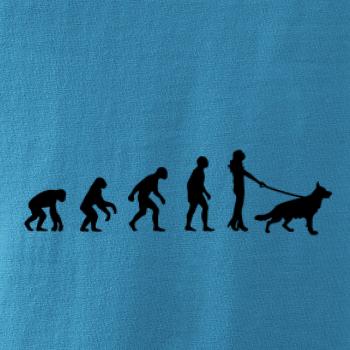 Evolúcia pes Nemecký ovčiak (muž-žena)