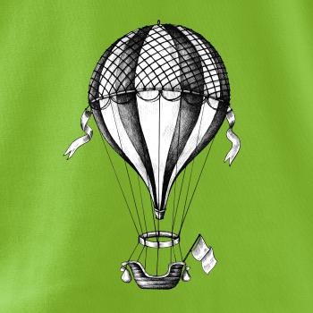 Horkovzdušný balón  kreslený