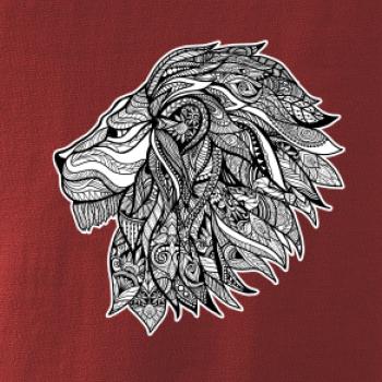 Hlava leva - mandala
