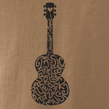 Gitara - názvy hudobných štýlov