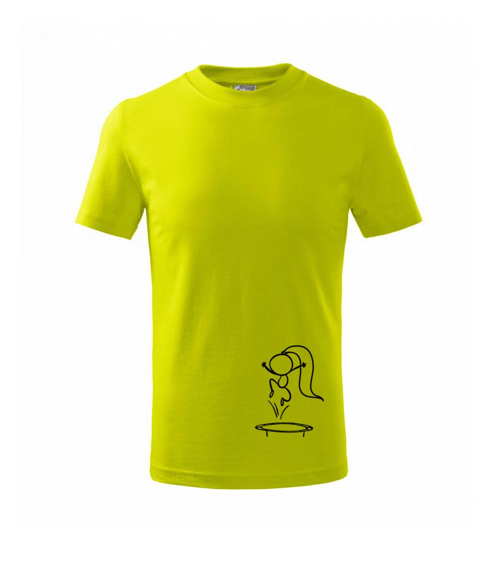 Skákajúci dievčatko Skákajúci dievčatko