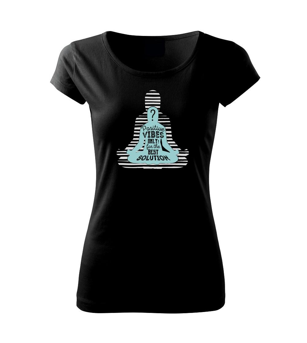 Joga - think positive sivá Joga - think positive sivá