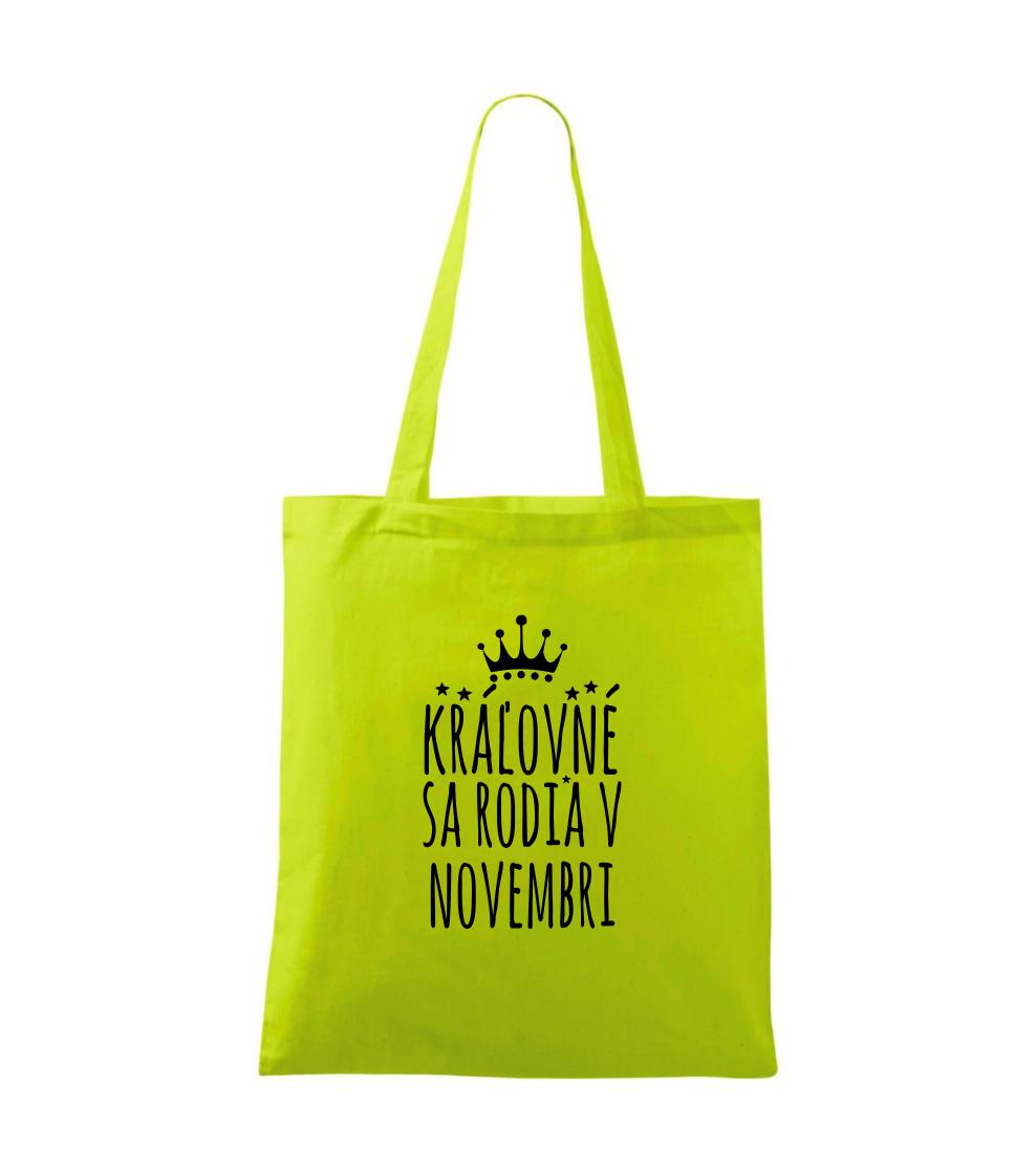 Kráľovné sa rodia v novembri