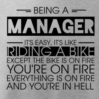 Being a manager - bike