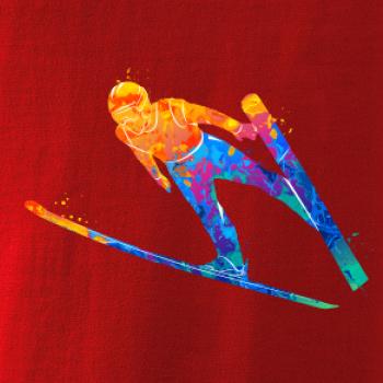 Skokan na lyžiach splash