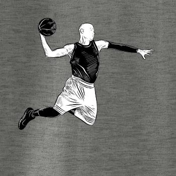 Basketbalista vo výskoku