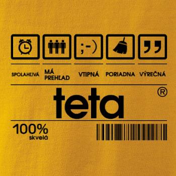 Čiarový kód - teta