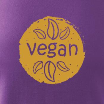 Vegan hnědá kruh