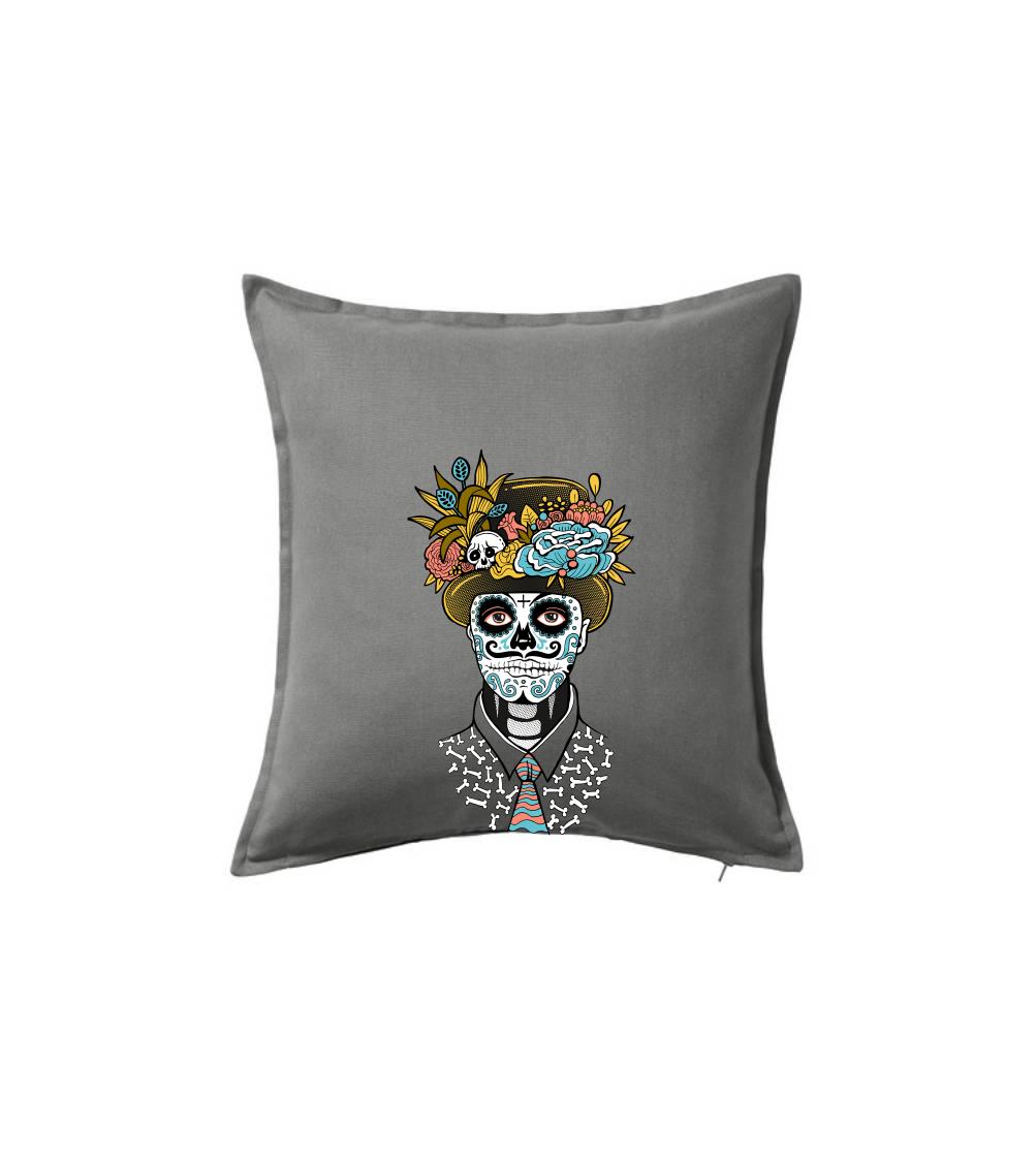 Ostatné mestá / miesta - Mexická maska - muž (Pecka design) - Vankúš 50x50