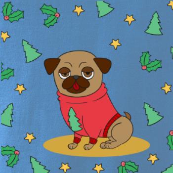 Vianočný mops