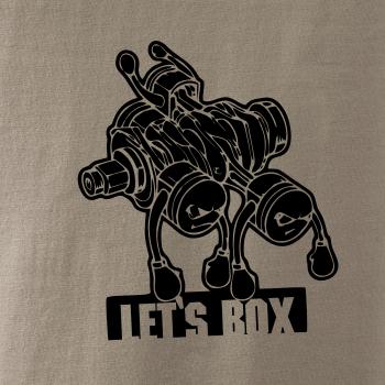 Lets Box nápis Lets Box nápis