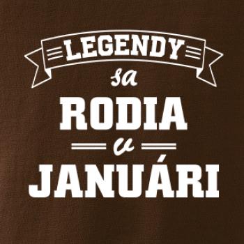 Legendy sa rodia v januári