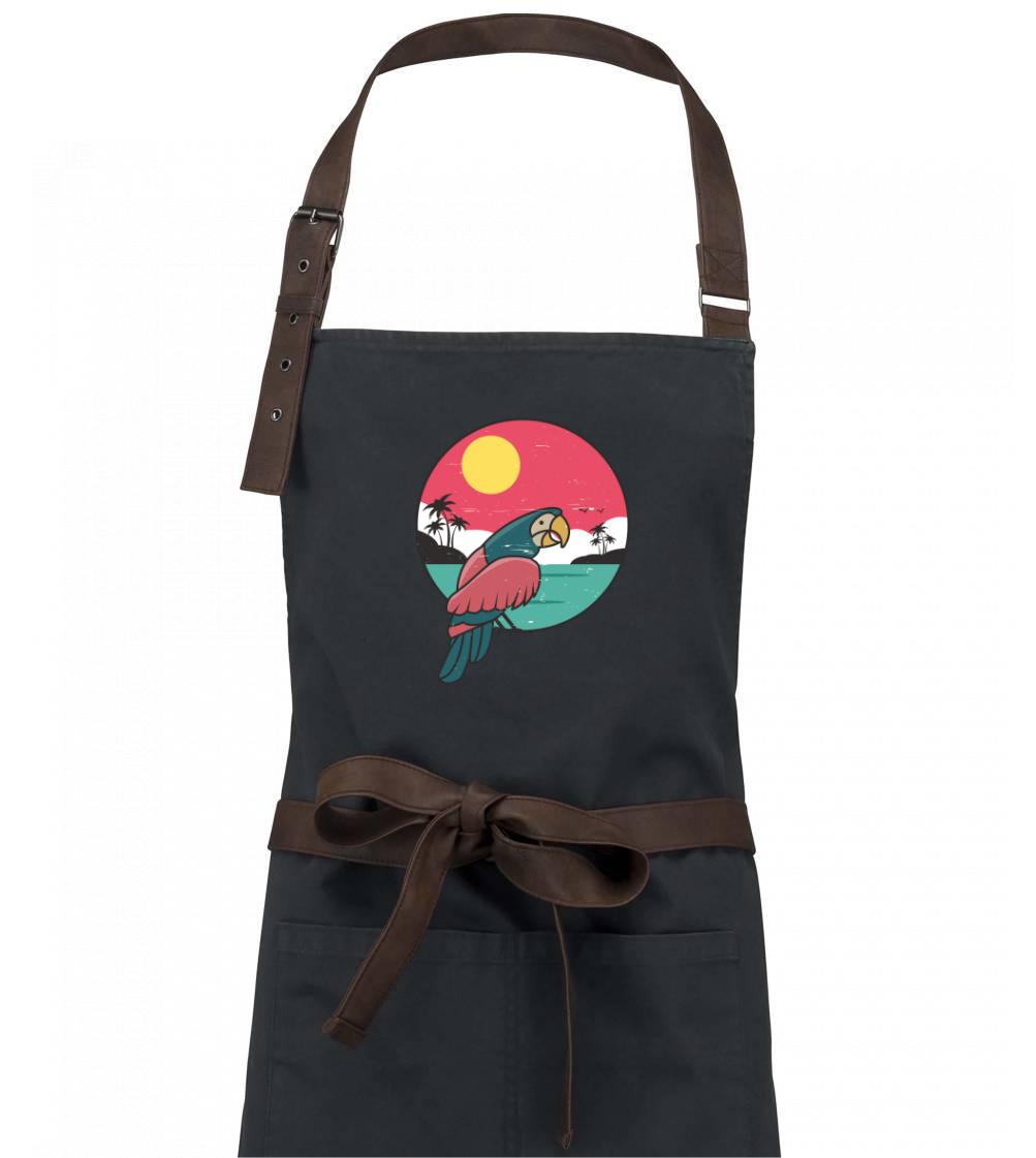 Papagáj v kruhu pri mori Papagáj v kruhu pri mori