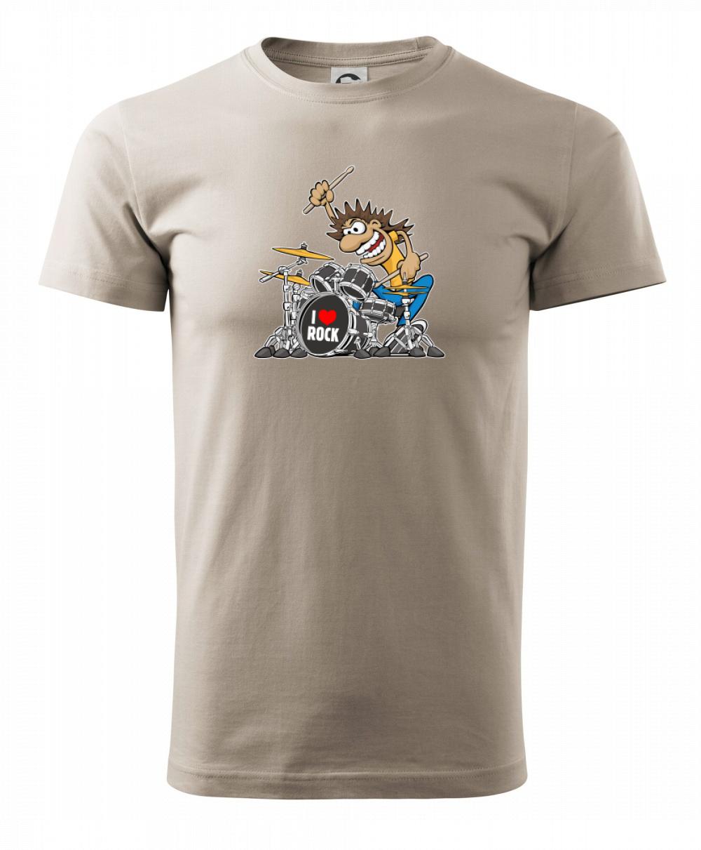 I love rock bubeník I love rock bubeník