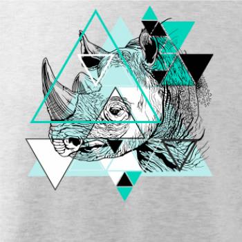 Biely nosorožec (Pecka design)