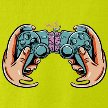 Gamer - mozog v gamepade