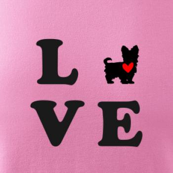 Yorkshire terier love