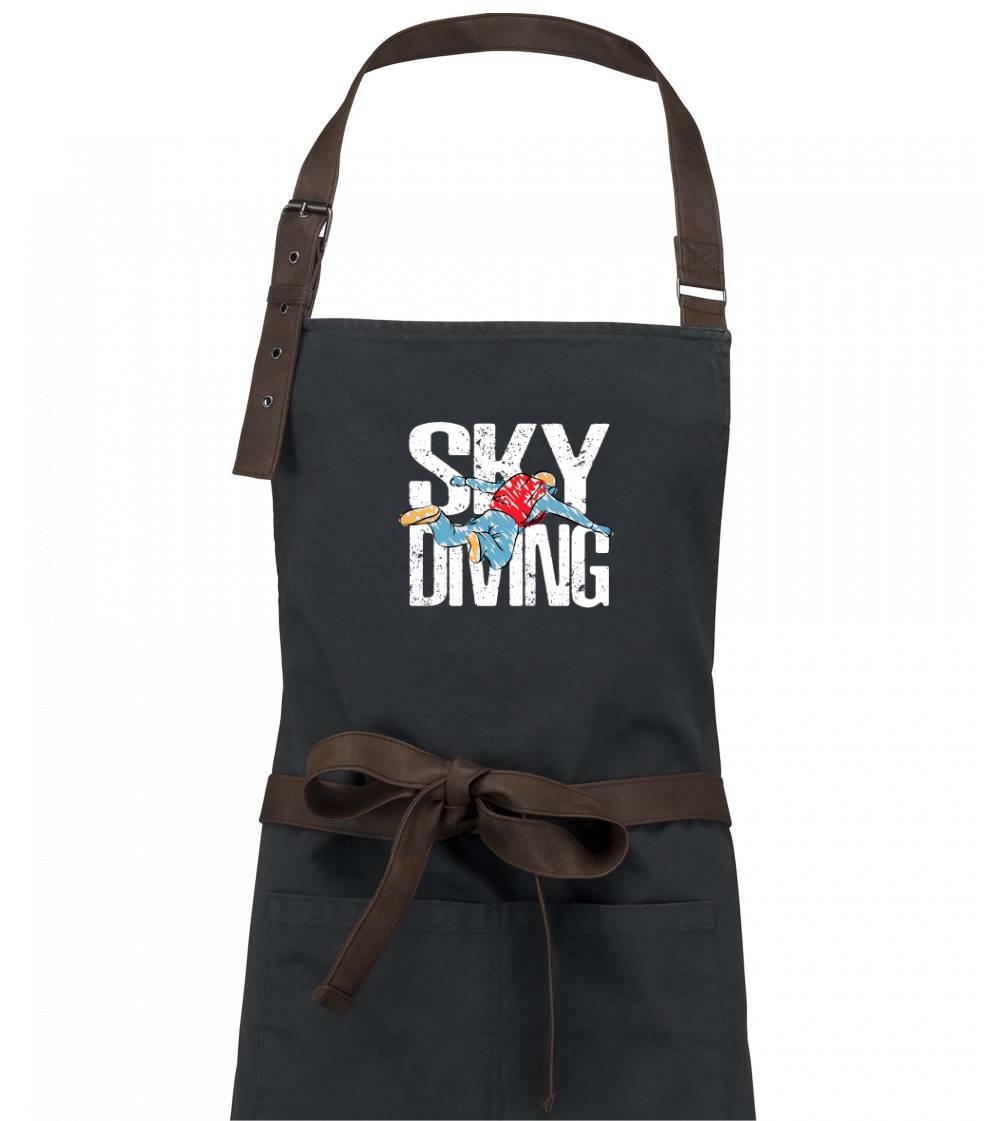 Tričká s motívom paraglidingu - Skydiving nápis - Zástera Vintage