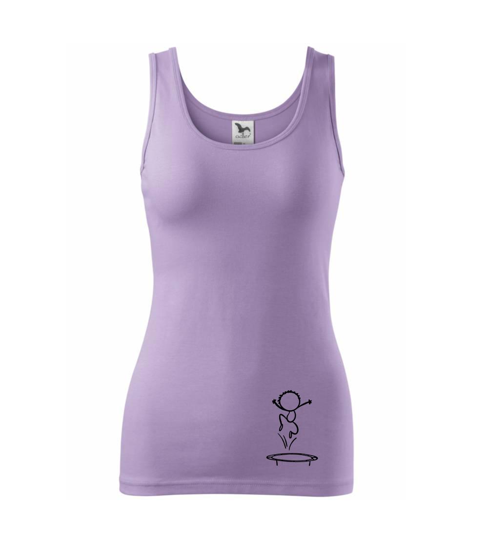 Tričká na jump - Trampolínky postavička - Dámske tielko