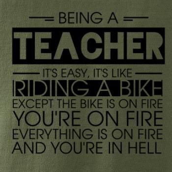 Being a teacher - bike