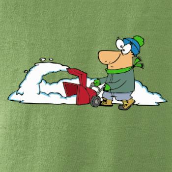 Frézování sněhu kreslené