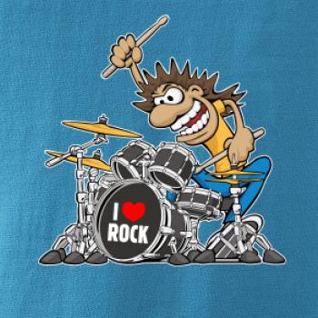 I love rock bubeník I love rock bubeník