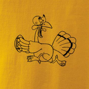 Vystrašená sliepka