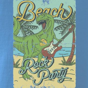 Beach rock party