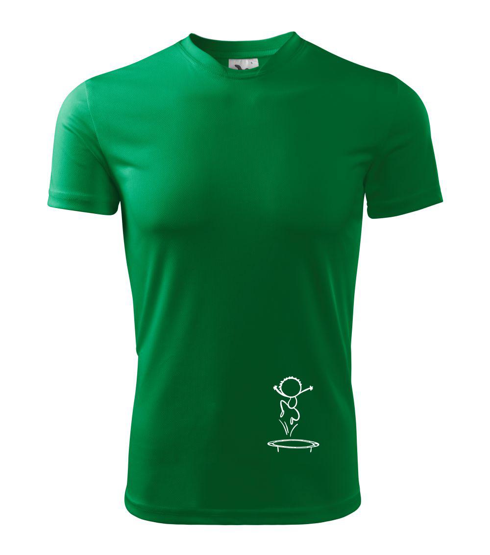 Tričká na jump - Trampolínky postavička - Pánske tričko Fantasy športové