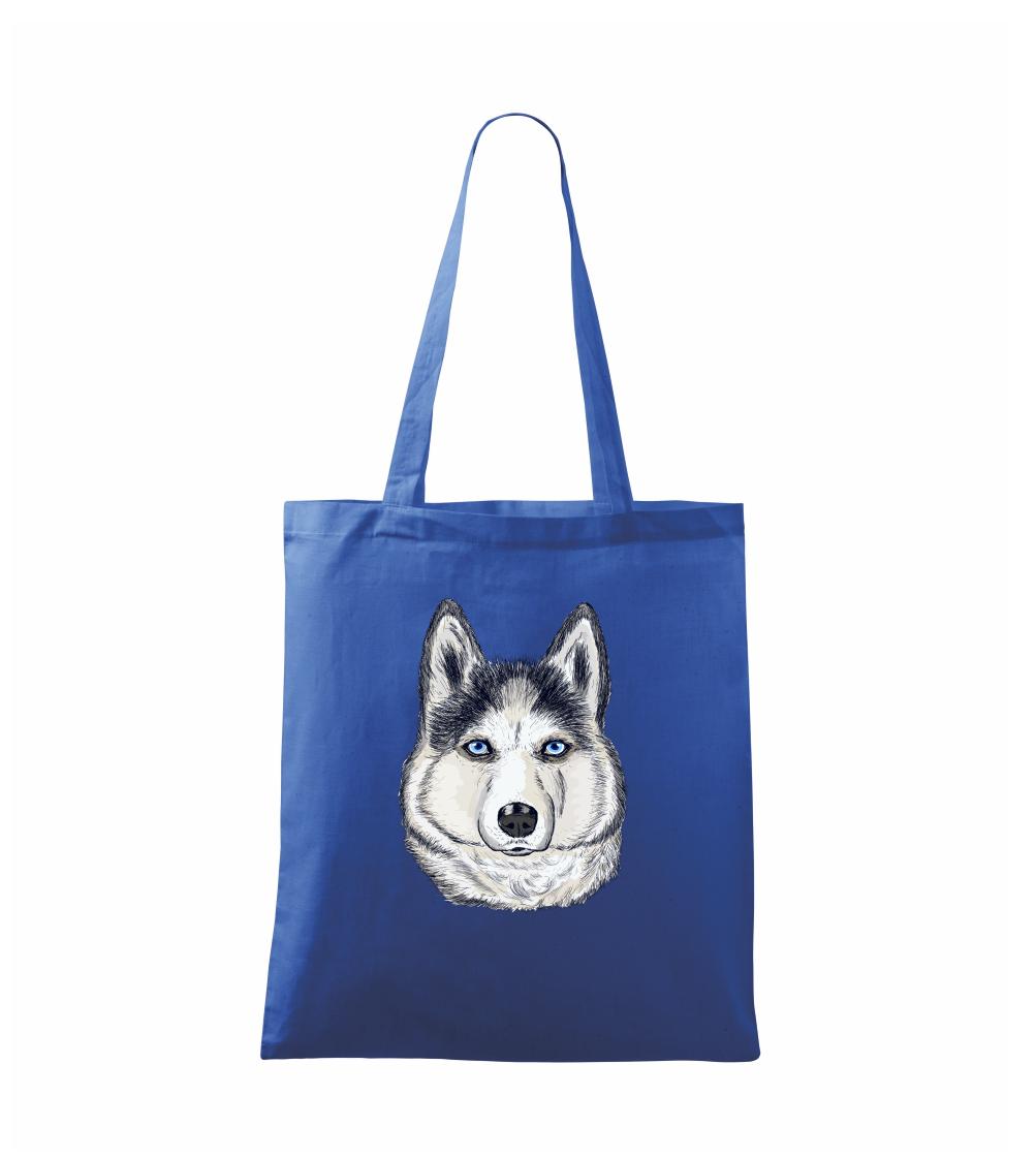 Husky hlava - kreslený