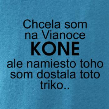 Chcela som na Vianoce kone