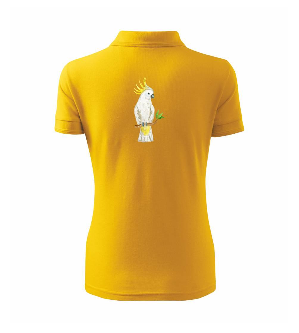 Papagáj Kakadu kreslený