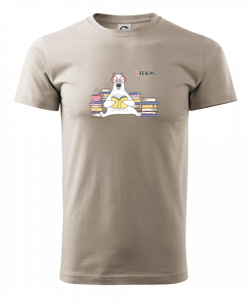 I love reading medveď I love reading medveď