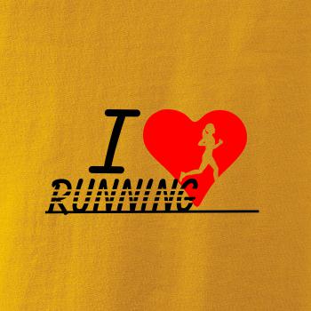 I love running dievča I love running dievča