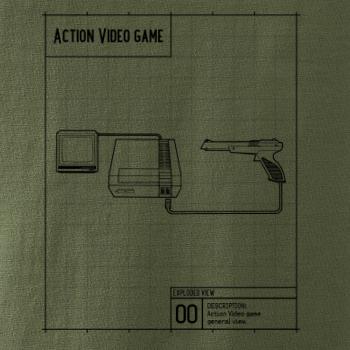 Nákres videohra so zbraňou Nákres videohra so zbraňou