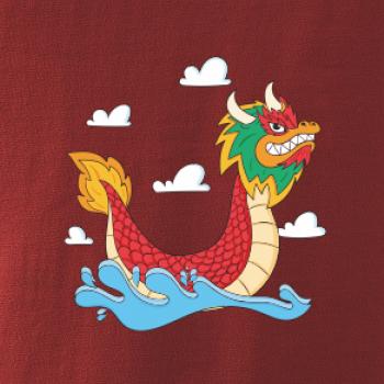 Dračia loď kreslená