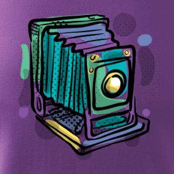 Foťák farebný starý - jedna šošovka