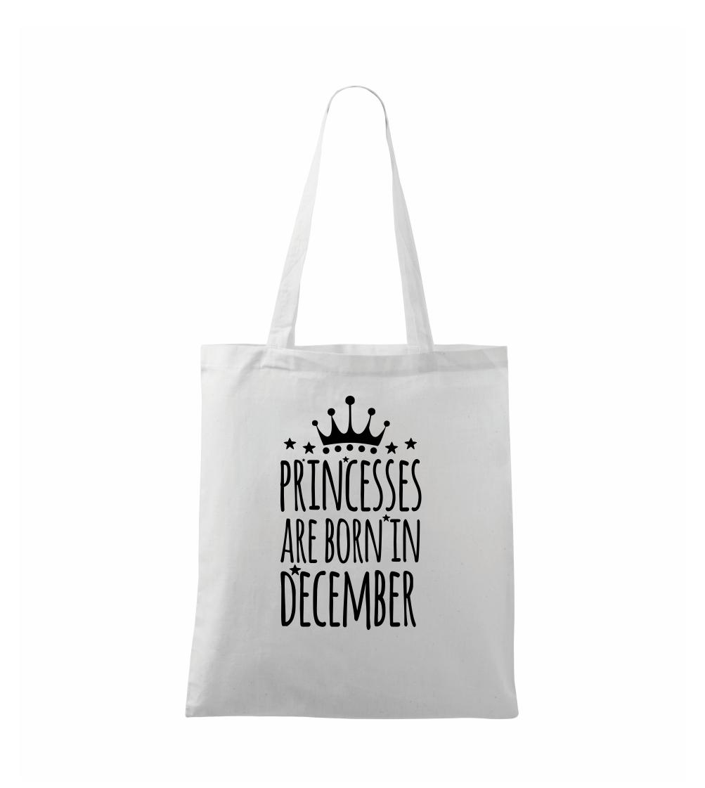 Princesses are born in December