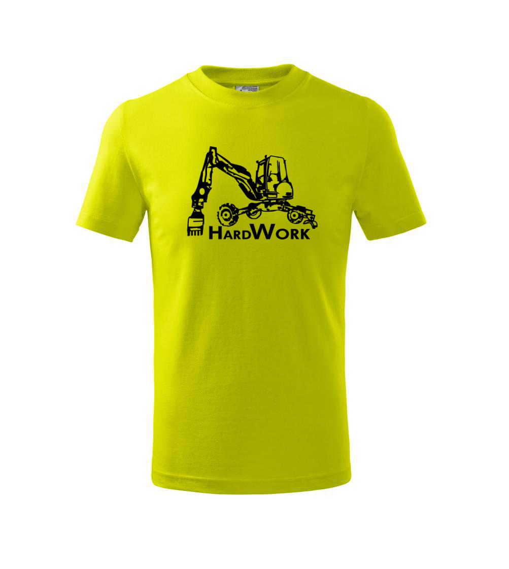 Hard Work kráčajúce rýpadlo