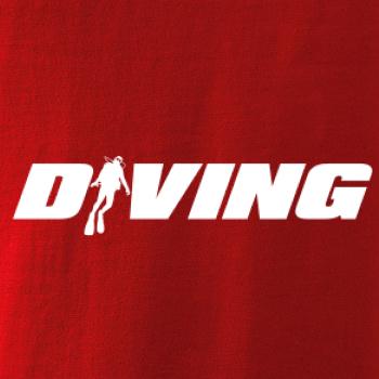 Diving nápis potápač