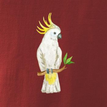 Papagáj Kakadu kreslený