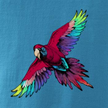 Papagáj kreslený letiaci