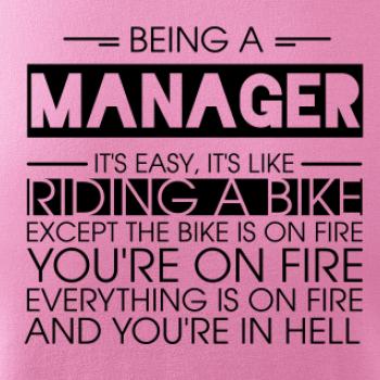 Being a manager - bike