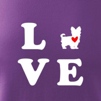 Yorkshire terier love