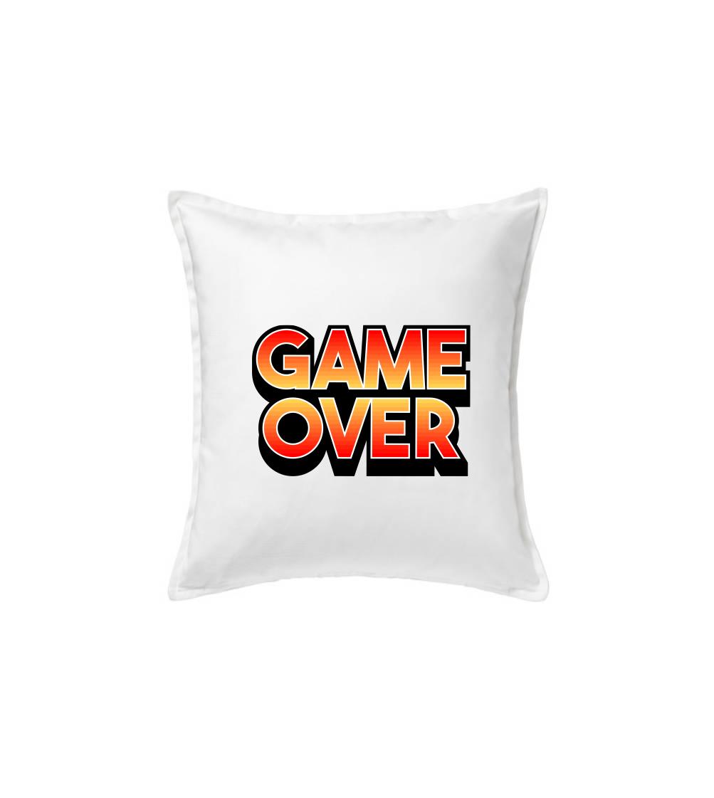 Game over - nápis farebný